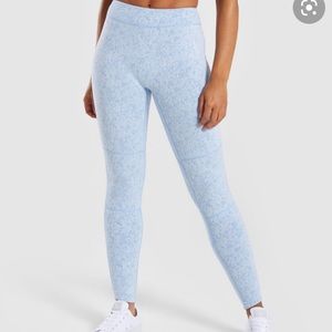 Gymshark Fleur Texture leggings size M